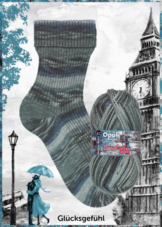 Opal Sock Yarn - Sweet Kiss