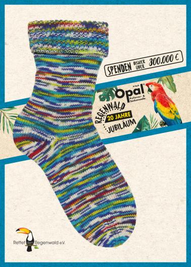 Opal Sock Yarn - Rainforest Project