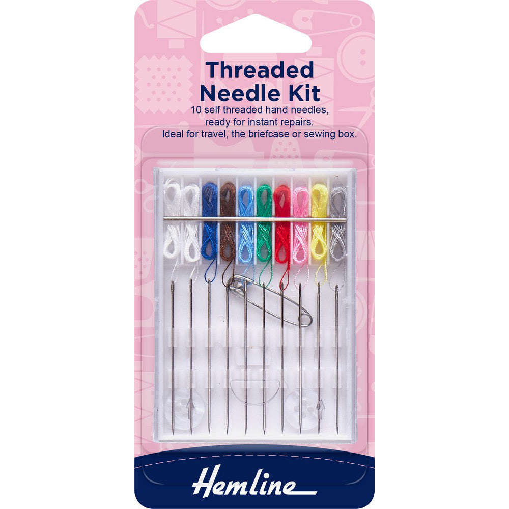 Hemline Threaded Needle Kit