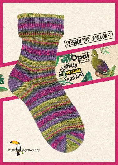 Opal Sock Yarn - Rainforest Project