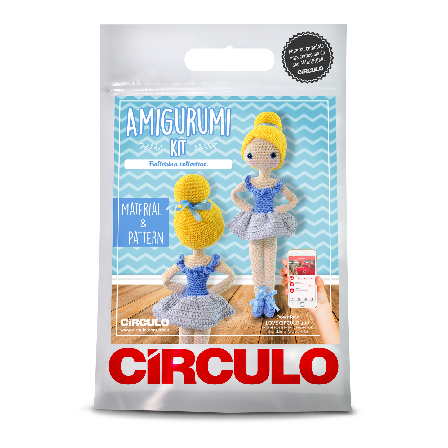 Circulo Amigurumi Kit - Ballerina Collection - Vitoria