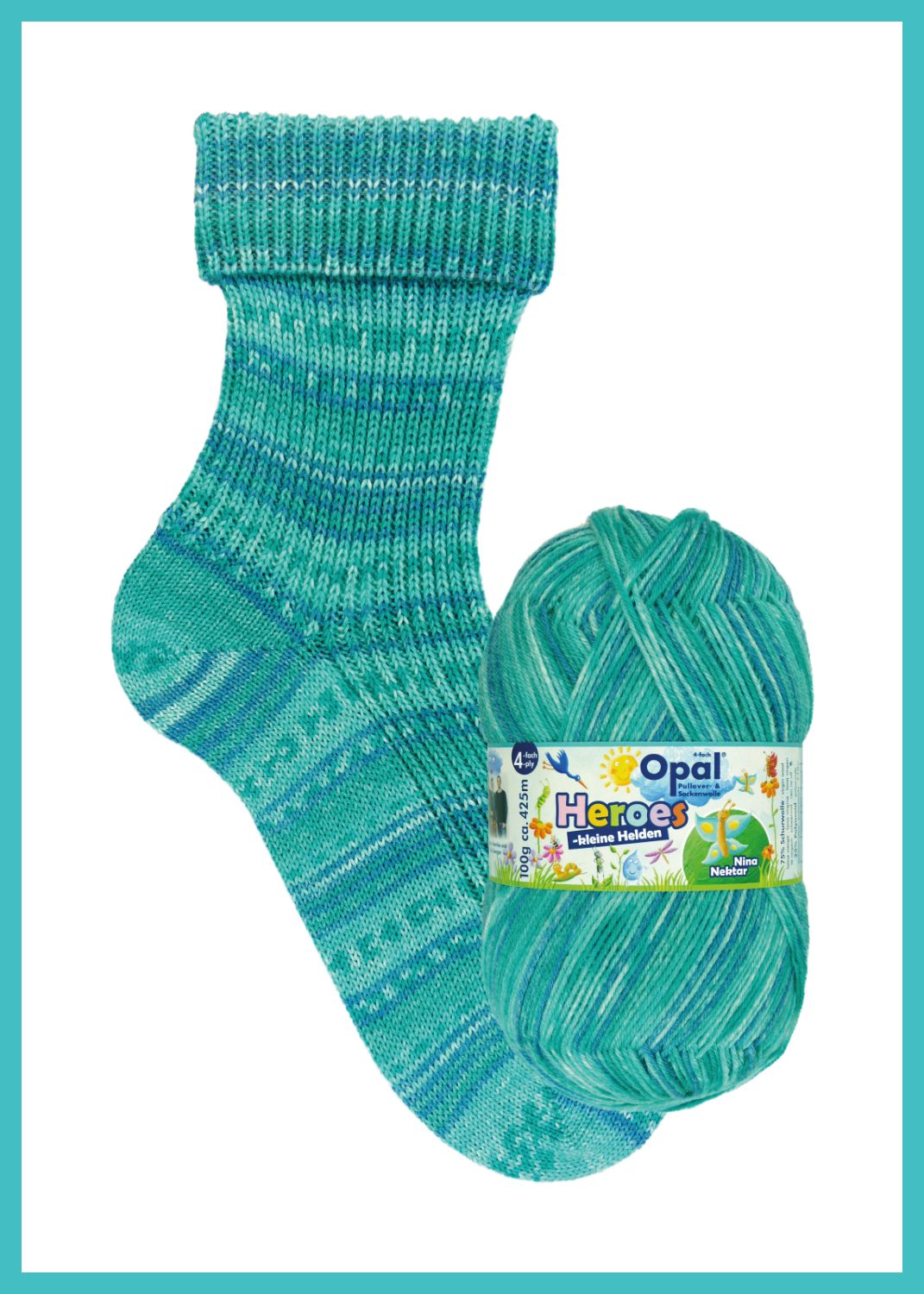 Opal Sock Yarn - Heroes