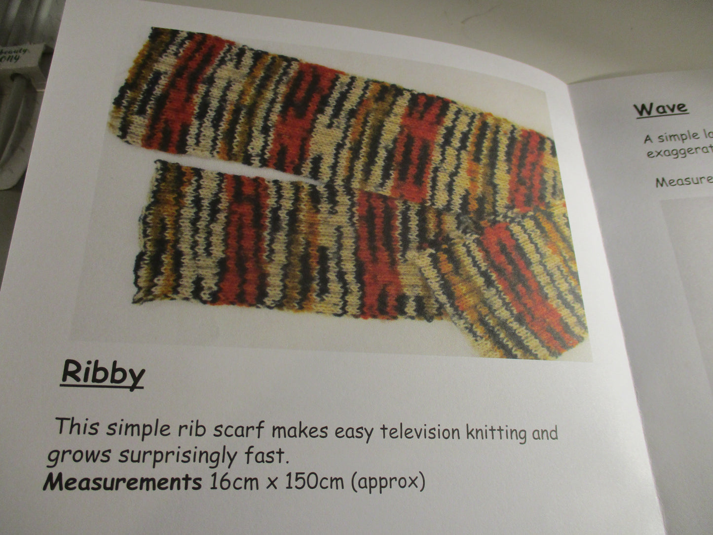Scarf Knitting Kit - three patterns + yarn
