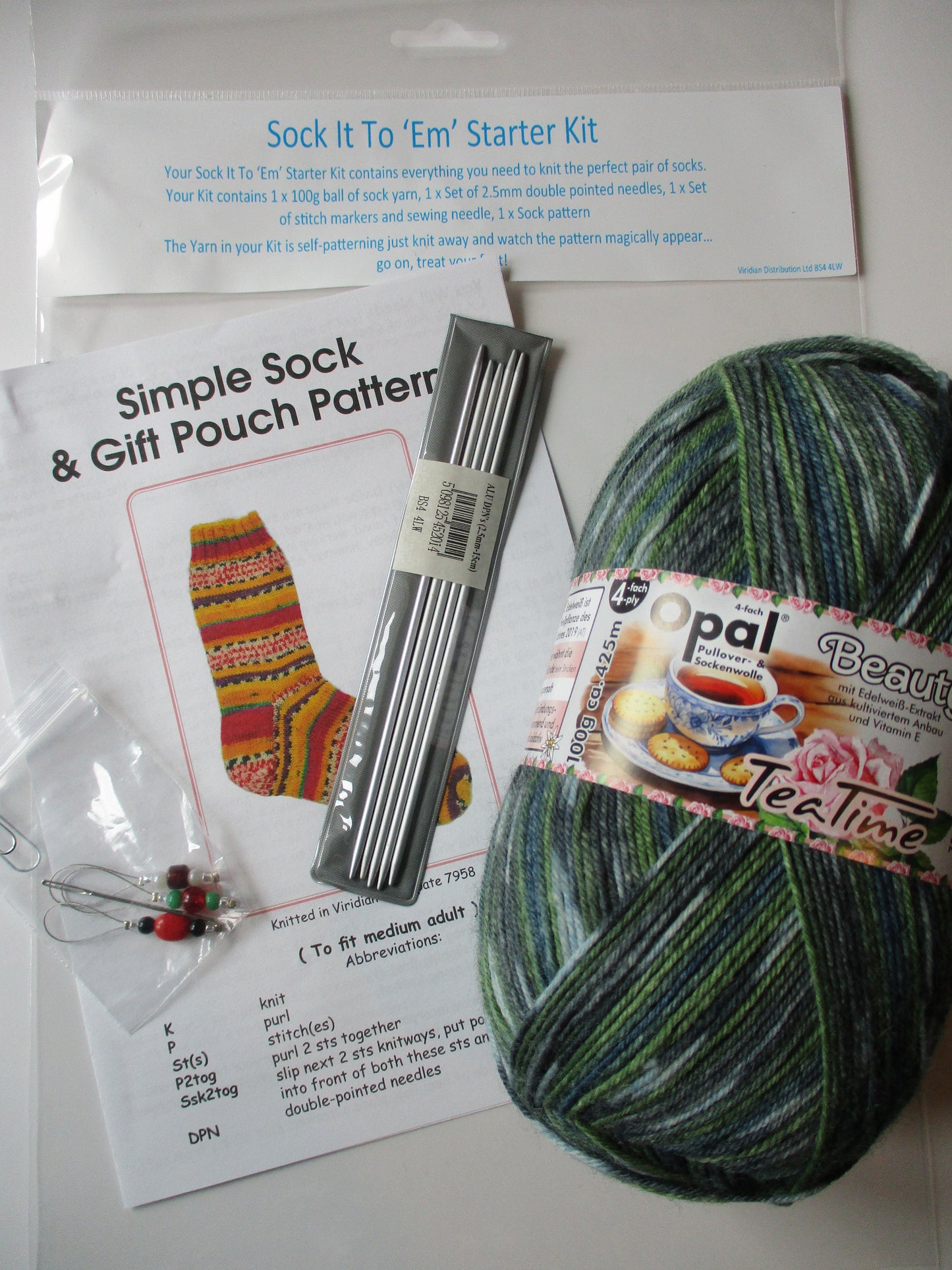Sock It To 'Em - Starter Knitting Kit