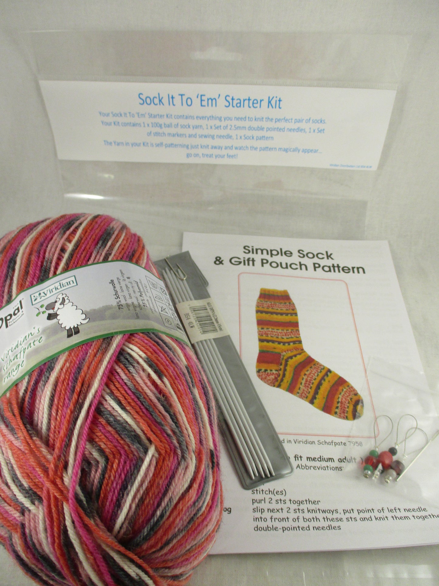 Sock It To 'Em - Starter Knitting Kit