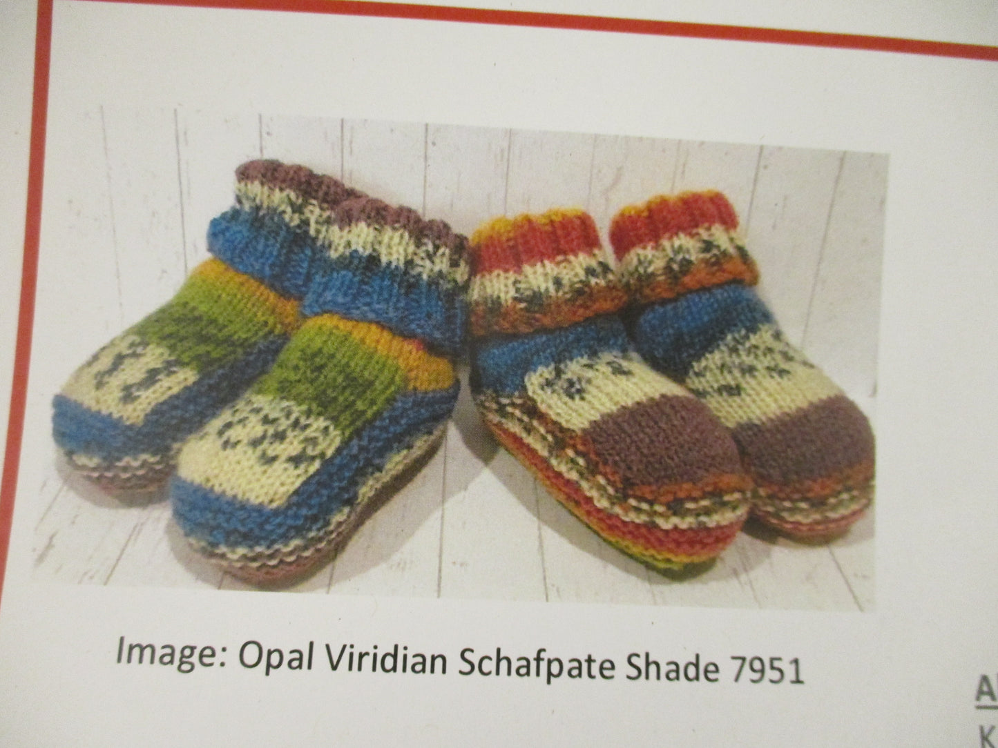 Baby boot Knitting Kit - Pattern, yarn and needles