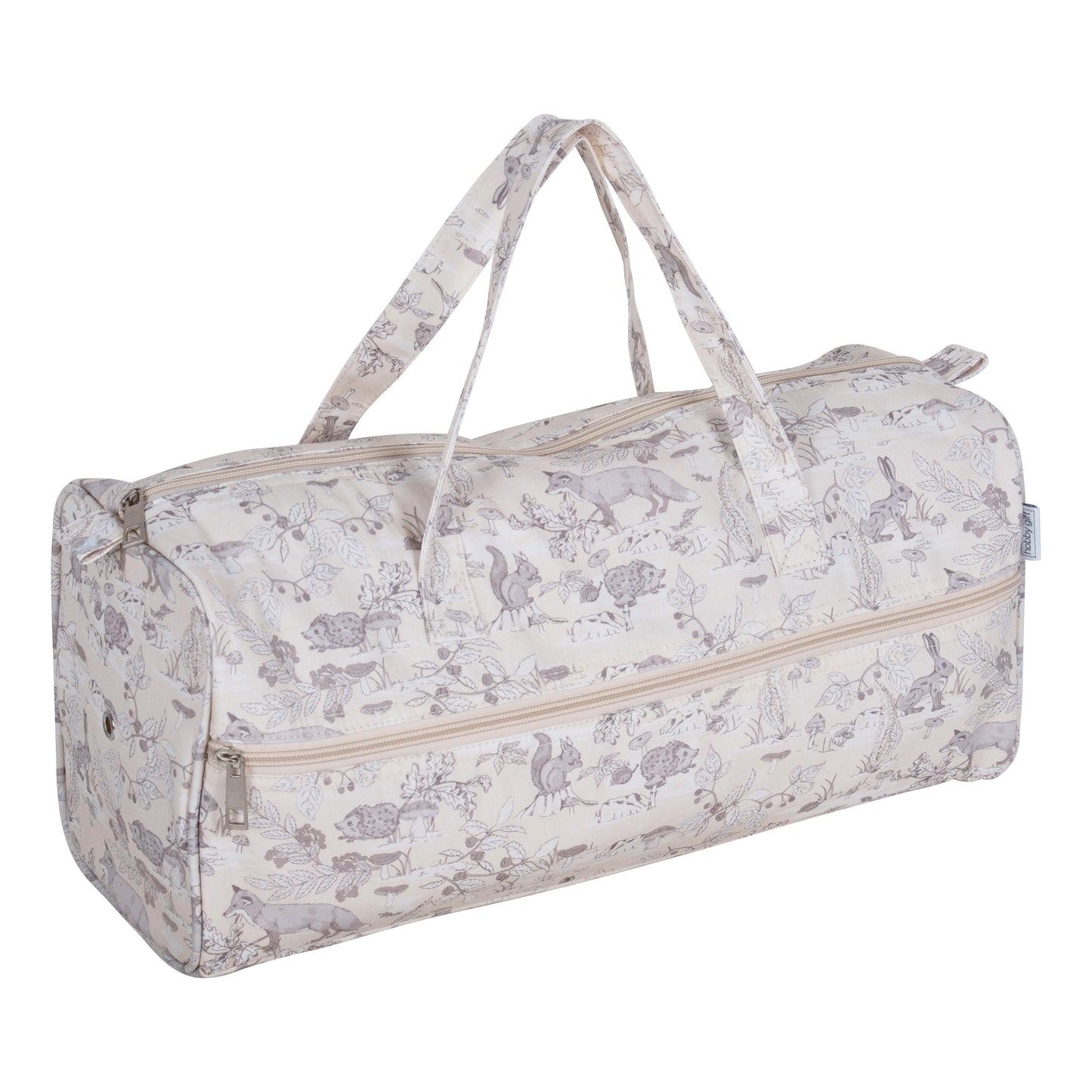 Woodland design Knitting Bag