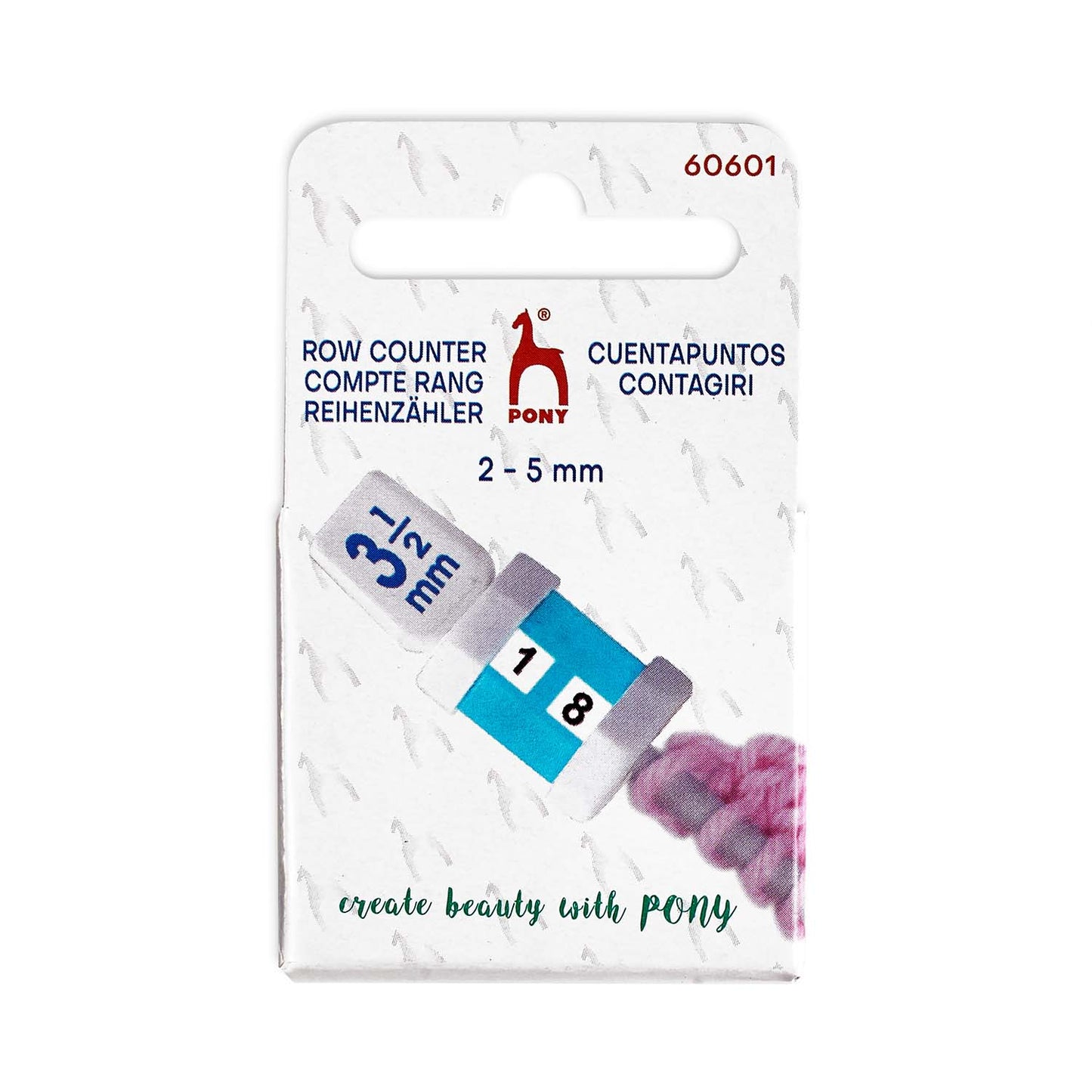 PONY Knitting Row Counters
