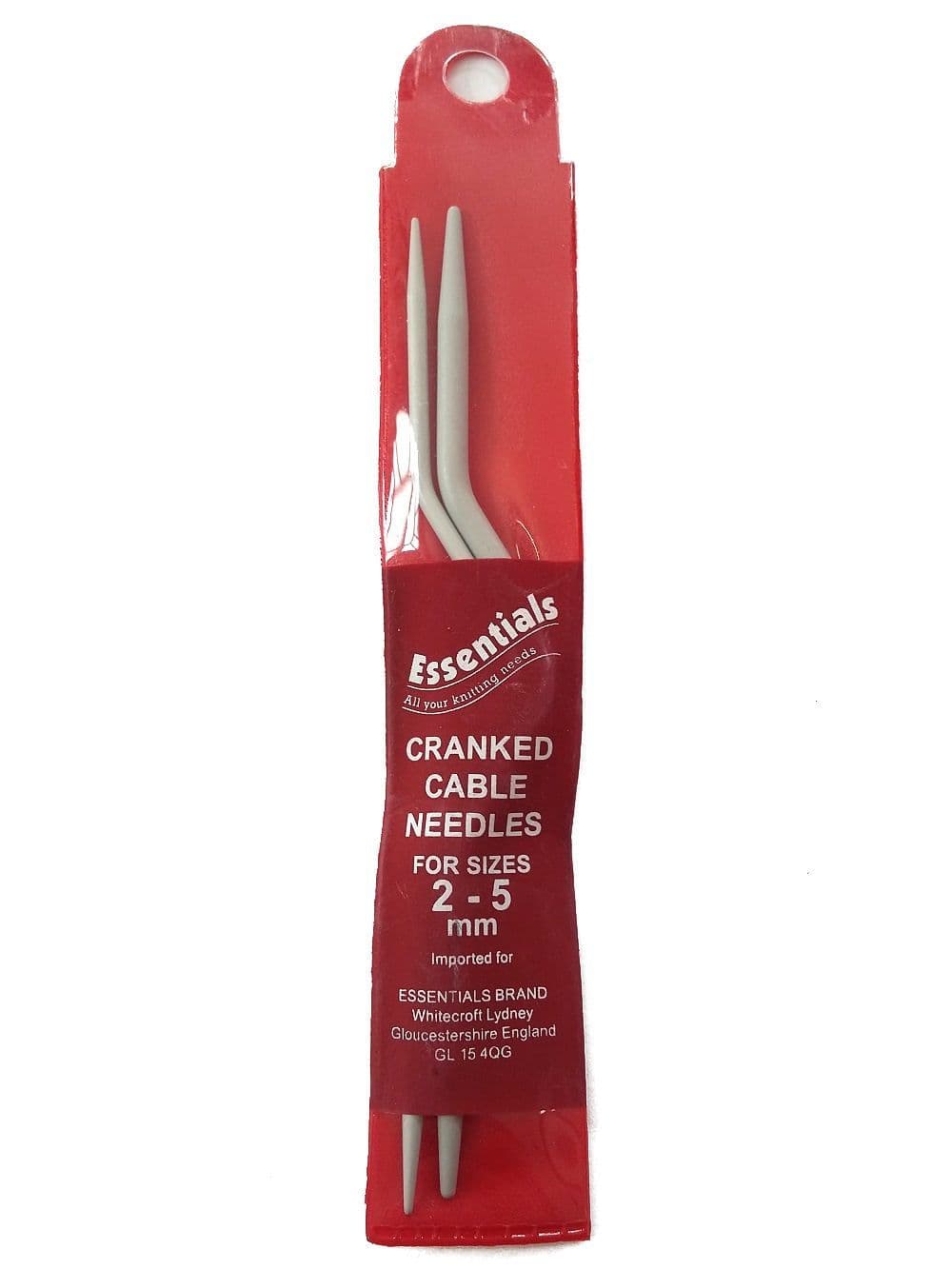 Essentials Cranked Cable Needles