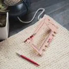 KnitPro Knitting needle and crochet gauge with Yarn cutter