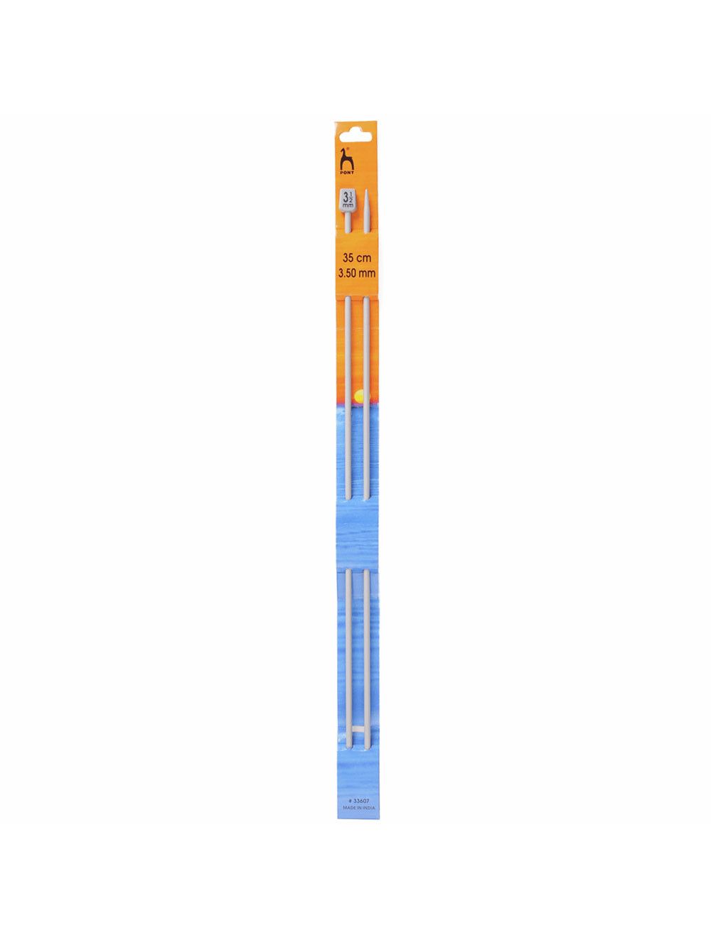 PONY Single Point Knitting Needles 25cm, 30cm and 35cm