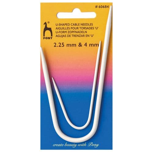 PONY U-shaped Cable Needles