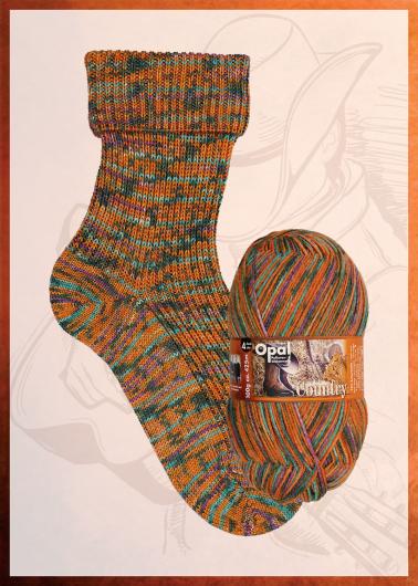 Opal Sock Yarn - Country