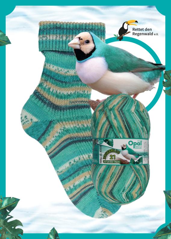 Opal Sock Yarn - Rainforest