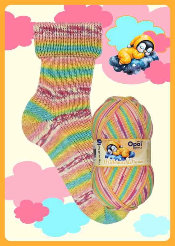 Opal Sock Yarn - Midnight Dream