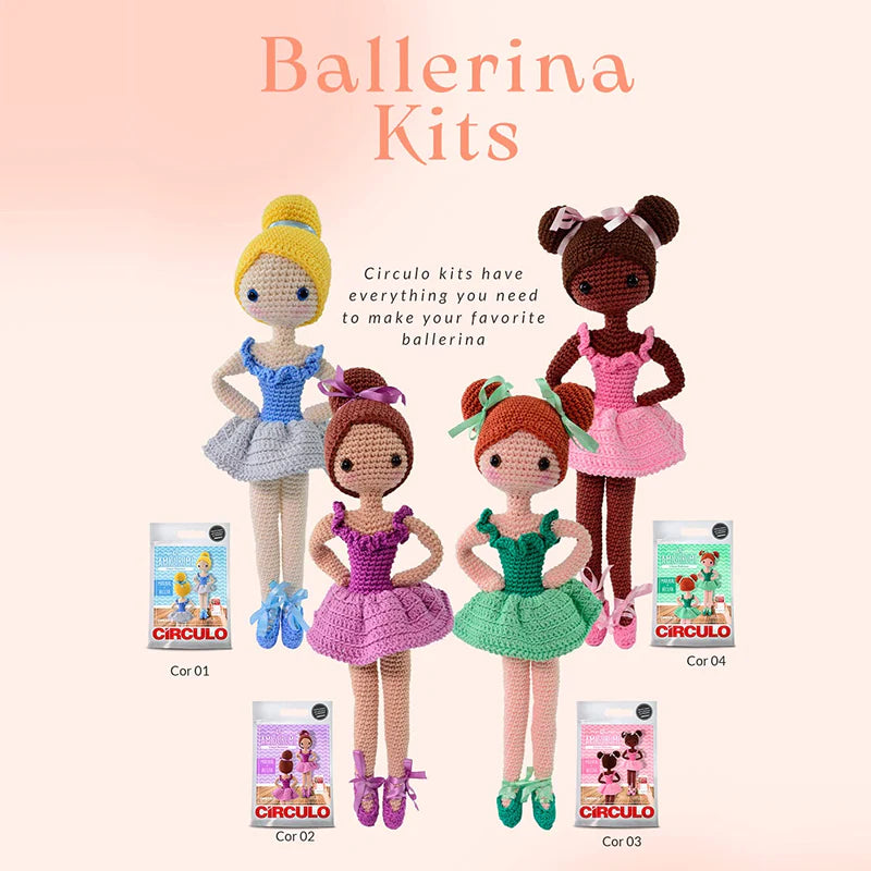 Circulo Amigurumi Kit - Ballerina Collection - Maria Clara