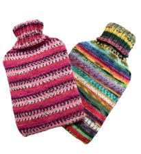 Hot Water Bottle Cover Knitting  Pattern