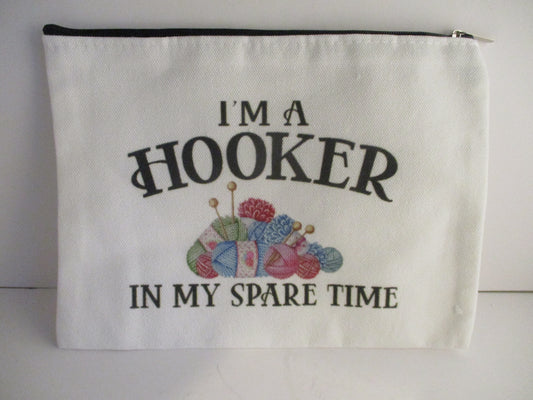 Crochet bag - I'm A Hooker In My Spare Time