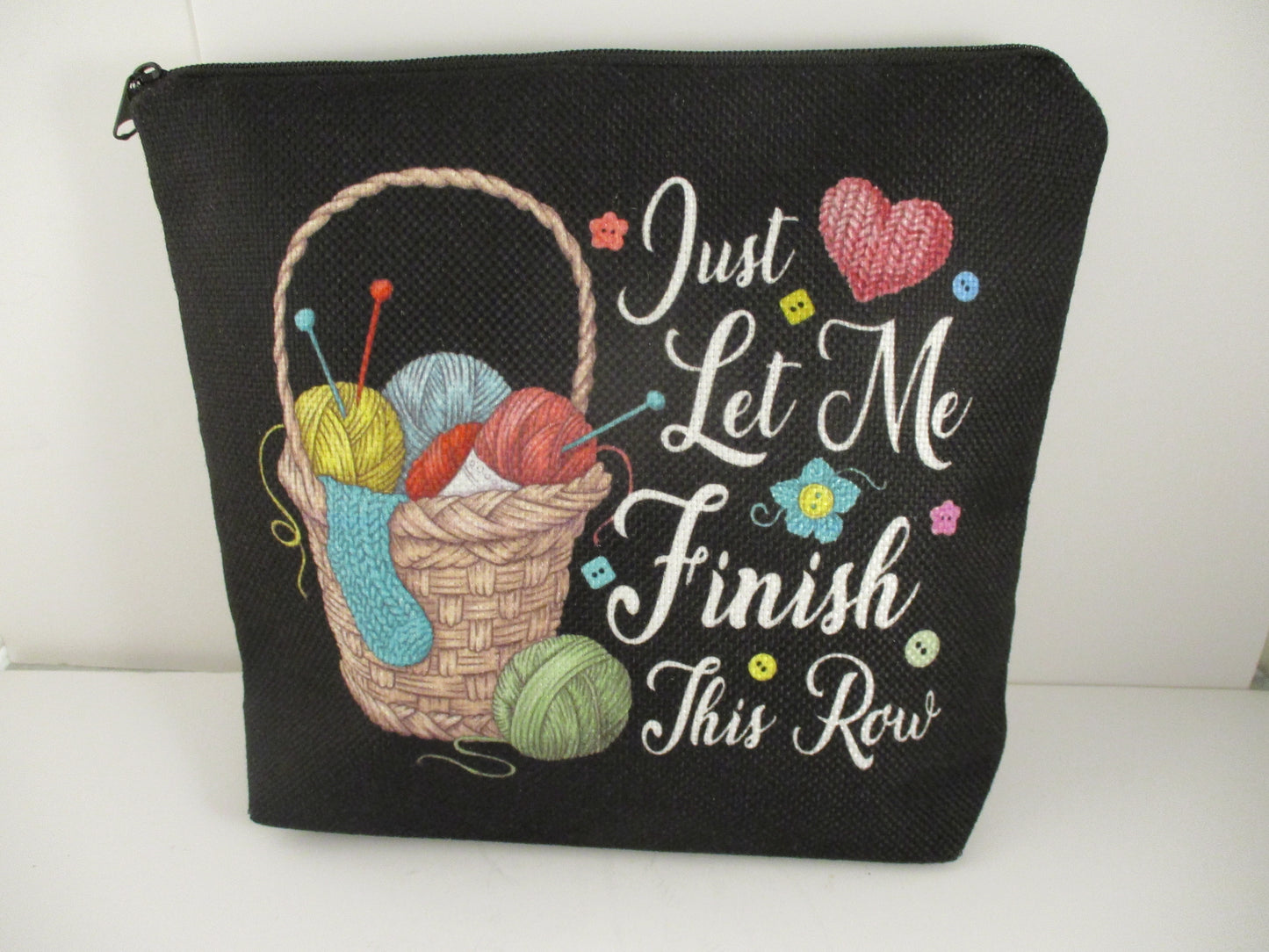 Knitters bag - Just let me finish this row