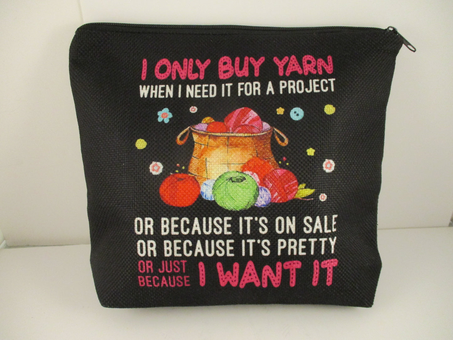 Knitters bag - I only buy yarn