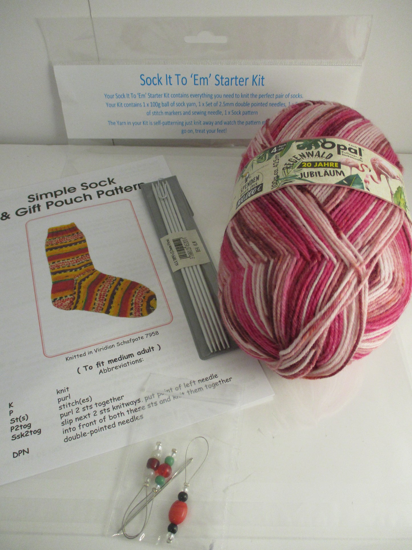 Sock It To 'Em - Starter Knitting Kit