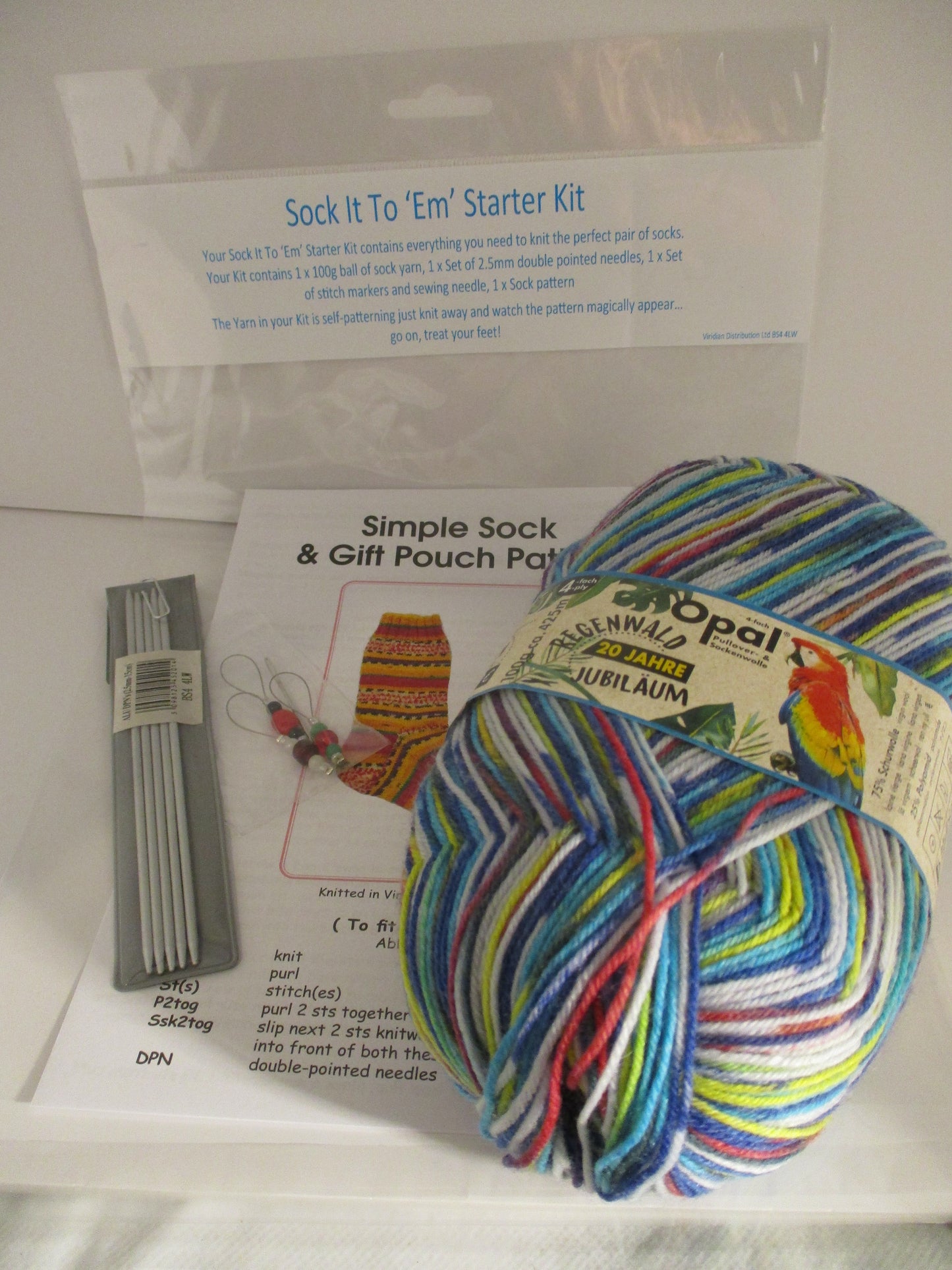 Sock It To 'Em - Starter Knitting Kit