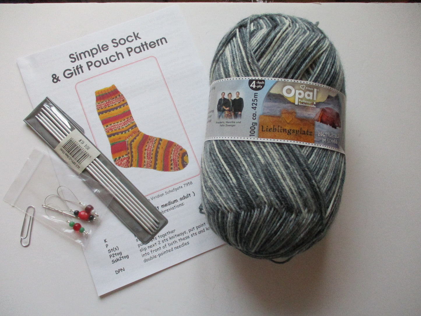 Sock It To 'Em - Starter Knitting Kit