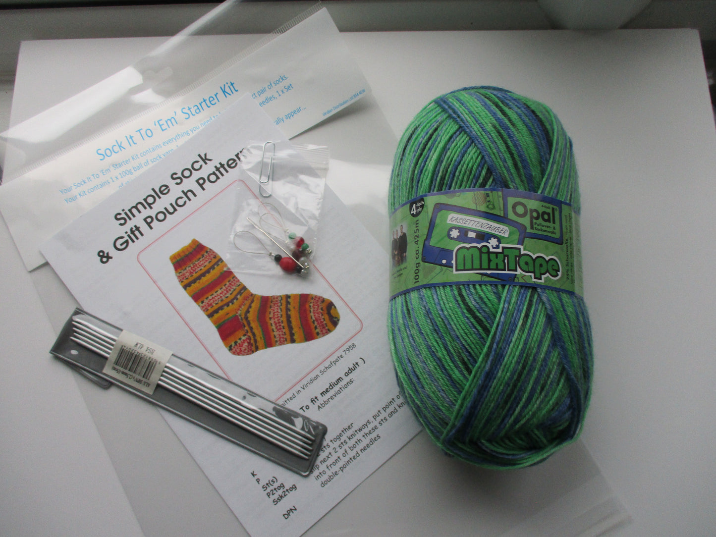 Sock It To 'Em - Starter Knitting Kit