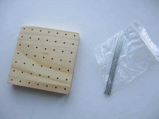 Wooden mini blocking board