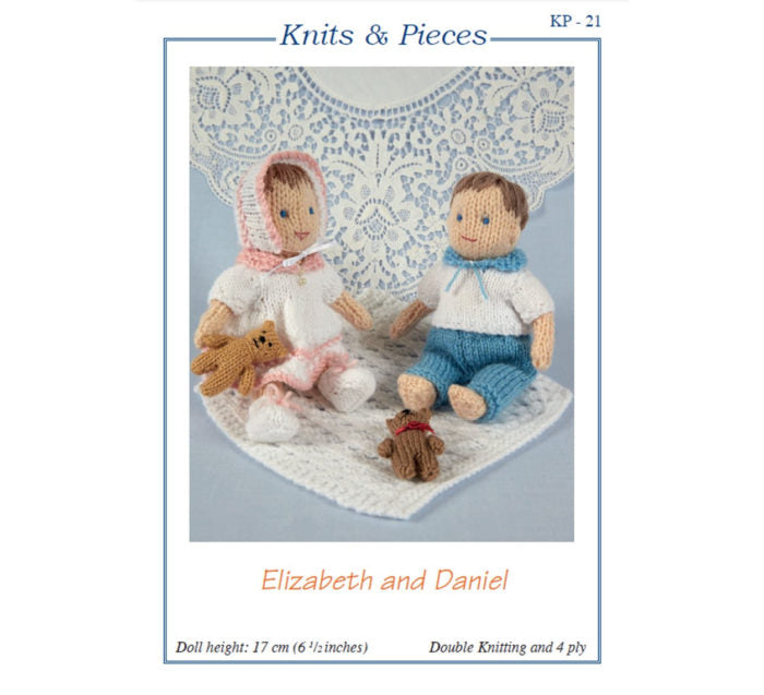 Knits and Pieces KP21 - Elizabeth & Daniel Knitted Babies Knitting Pattern