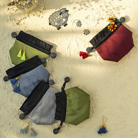 Lantern Moon - Stitch Marker Pouches