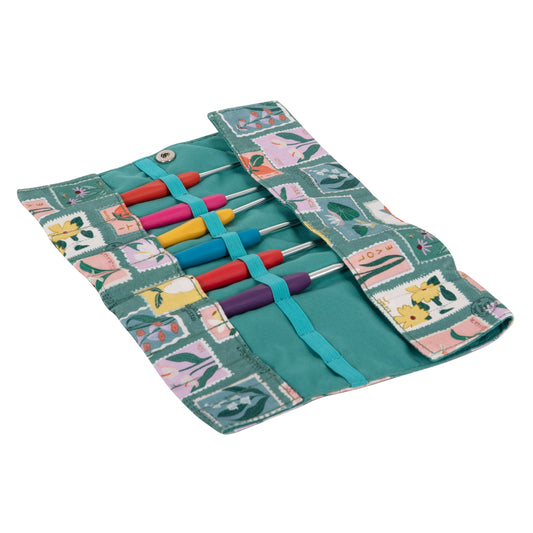 Crochet Hook Roll - stamp design