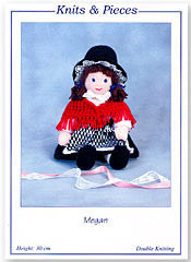 Knits and Pieces KP14 - Welsh Doll Knitting Pattern