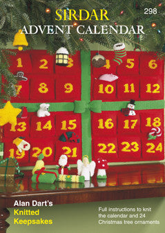 Sirdar Knitting Pattern 298 - Advent Calendar