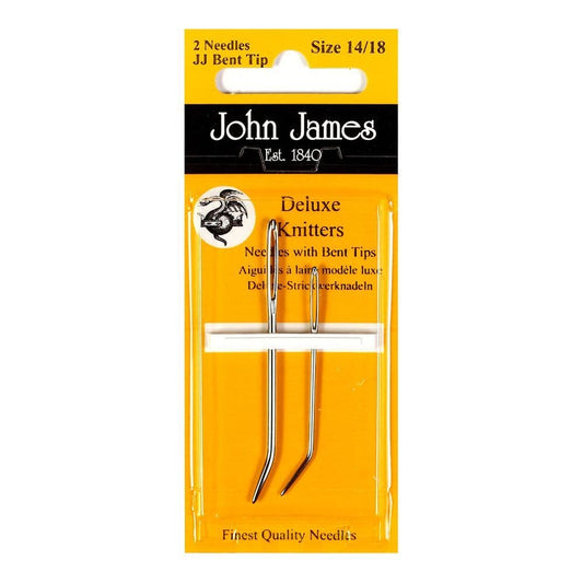 John James Knitters Needles - Bent Tip
